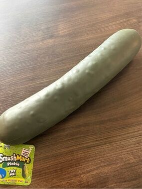 SmushMart Green Pickle  Toy